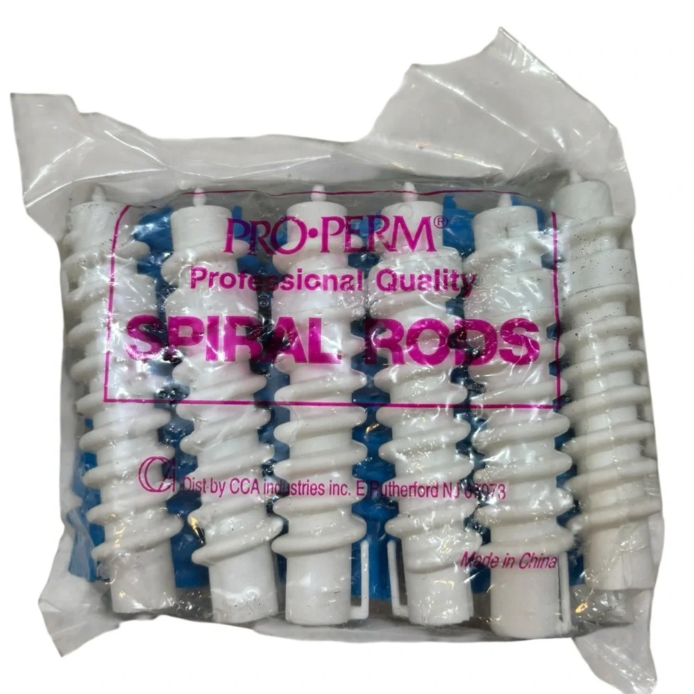 Lot of Vintage Pro-Perm Spiral Perm Rods‎ 27 total